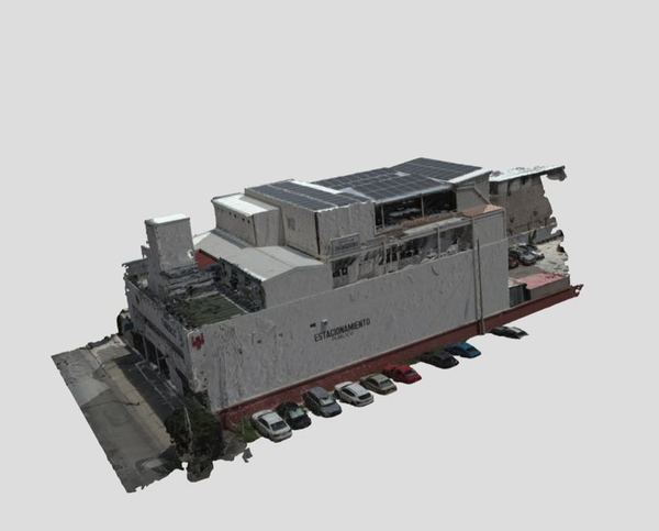 Escaneo 3D de nave industrial